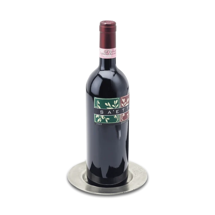 "1782" Pewter Bottle Coaster