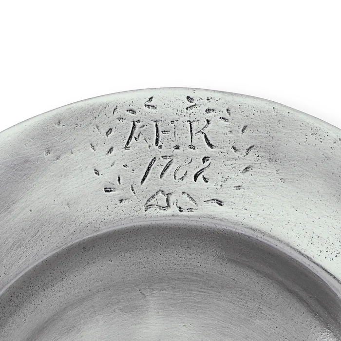 "1782" Pewter Bottle Coaster