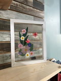 PRESSED FLORAL FRAME WORKSHOP