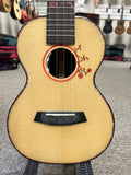 Enya EUC-S1EQ Solid Spruce/Rosewood Electric Concert Ukulele w/Case