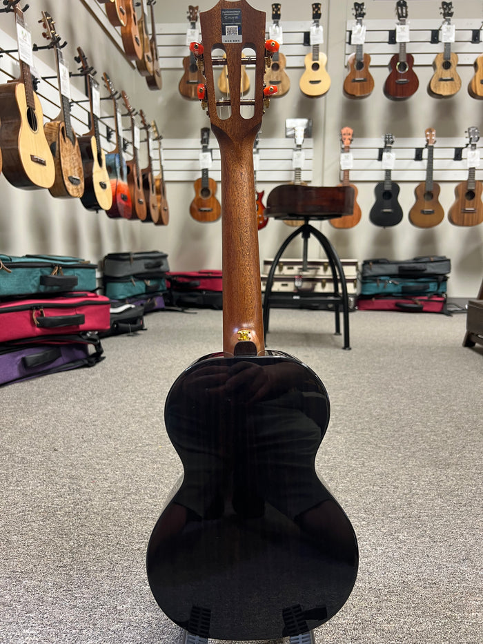Enya EUC-S1EQ Solid Spruce/Rosewood Electric Concert Ukulele w/Case