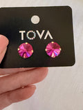 The Basics Earrings in Rose Brandy