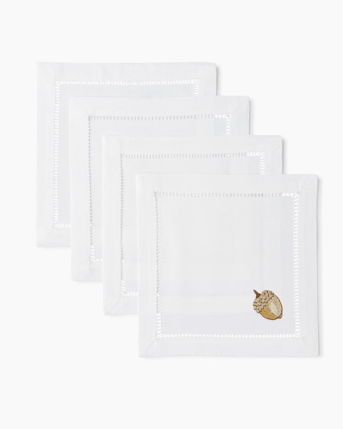 Acorn Gold Cocktail Napkins