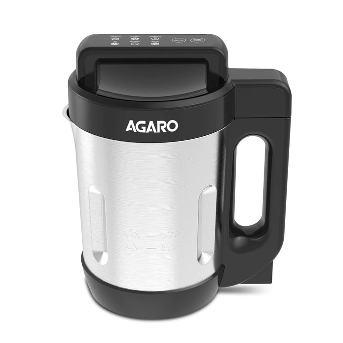 AGARO Elite Soup Maker with 1L capacity and 6 preset cooking functions