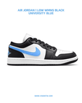 Air Jordan 1 Low Wmns Black University Blue