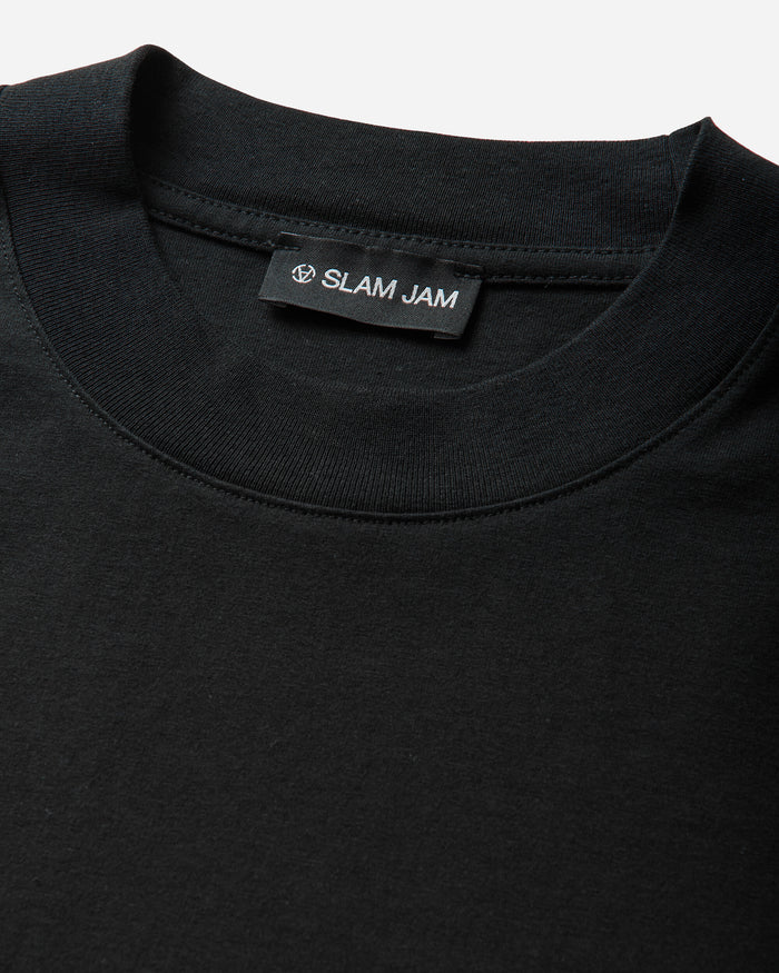 Slam Jam Alma T-Shirt Black T-Shirts Shortsleeve SJPRALMAS BLK