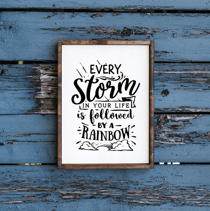 "Followed By a Rainbow"