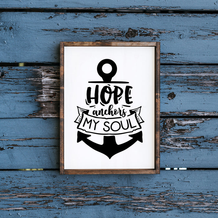 "Hope Anchors My Soul"