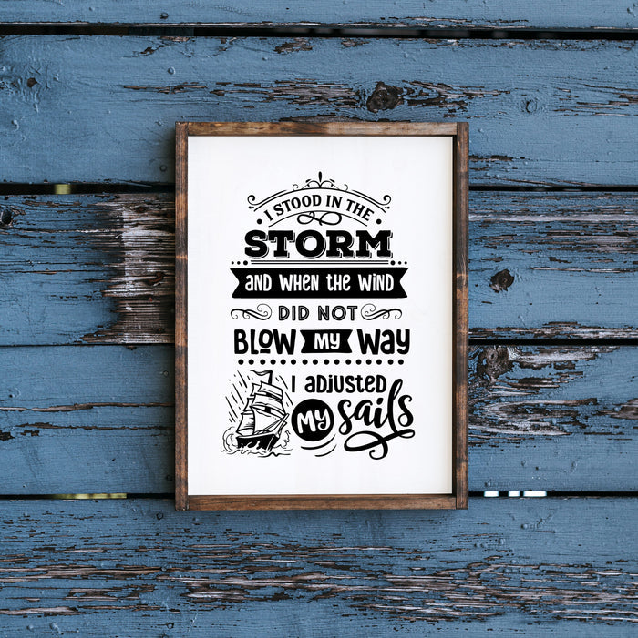 "I Stood in the Storm"