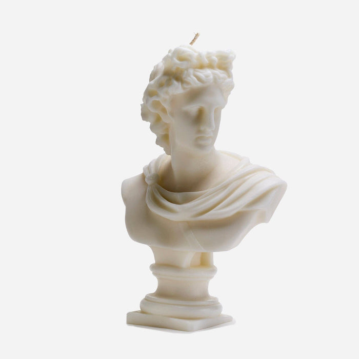 Apollo Bust Candle