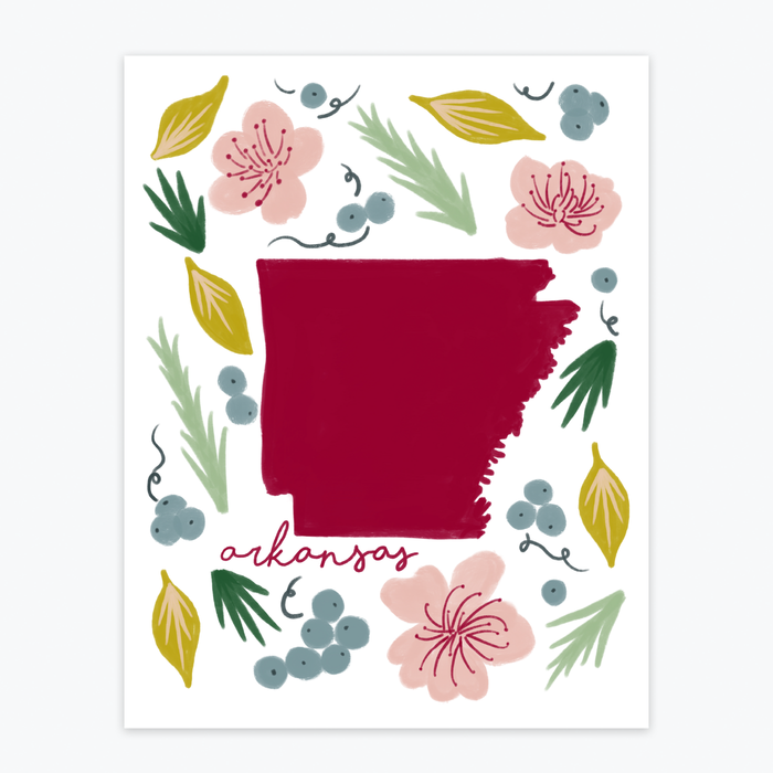 Art Print - Arkansas Fresh State