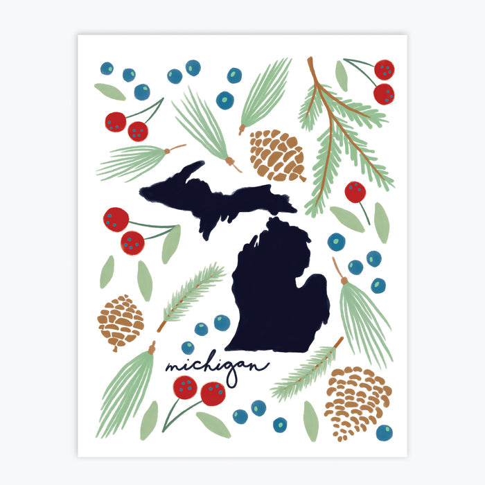 Art Print - Michigan Fresh State