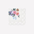 Basketweave Floral Small Napkins