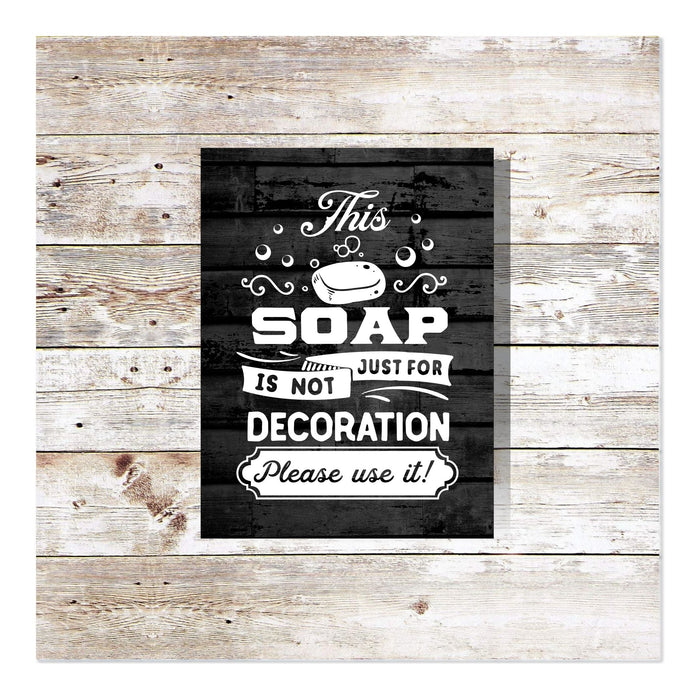 Soap 9" x 12"