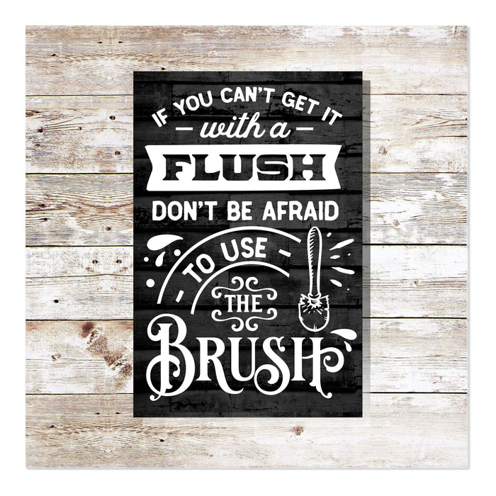 Use the Brush 12" x 17"