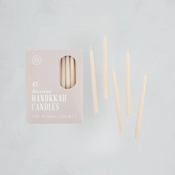Beeswax Dipped Hanukkah Candles