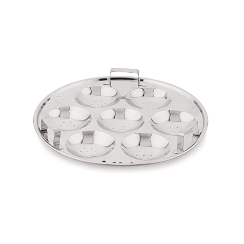 Bergner Argent Triply Multi-Kadai Set 6L - Stainless Steel, Induction Ready + Accessories & 5-Yr Warranty