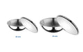 Bergner Argent Triply Stainless Steel Tasra with Lid (Combo Packs) - KITCHEN MART