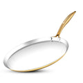 Bergner Peetlam Brass Dosa Tawa 28cm with traditional tin Kalai coating