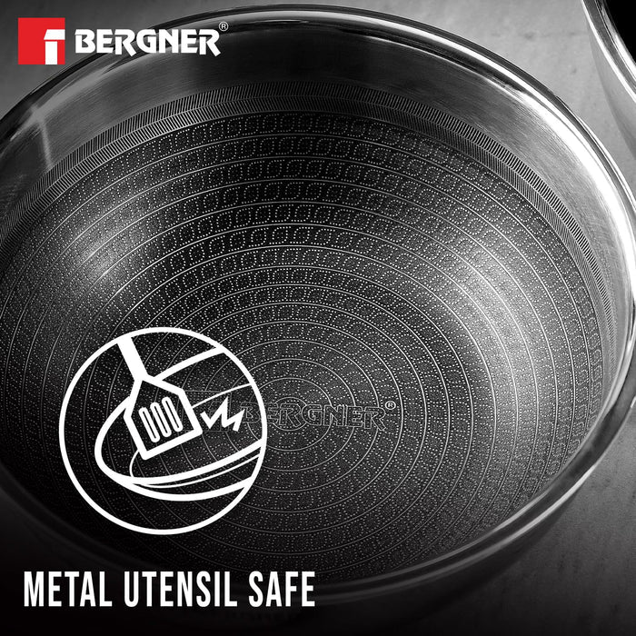TriPly Stainless Steel Tasla by Bergner with Induction Base