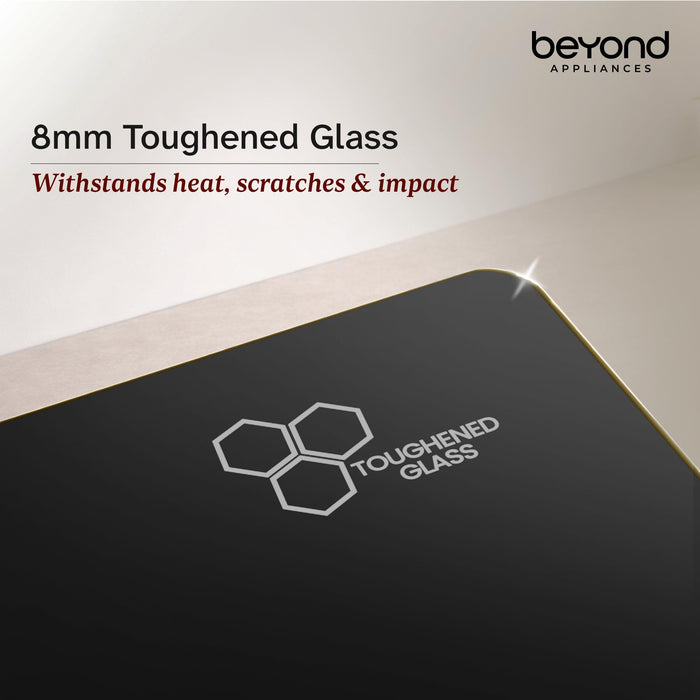 Beyond Dorado full brass burner with 3D flame technology close-up for efficient heat distribution