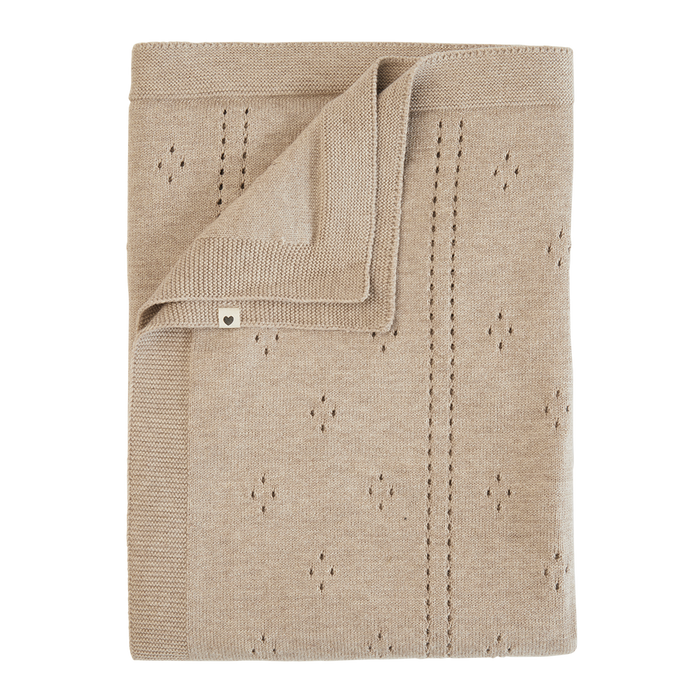 BIBS Knitted Blanket Pointelle