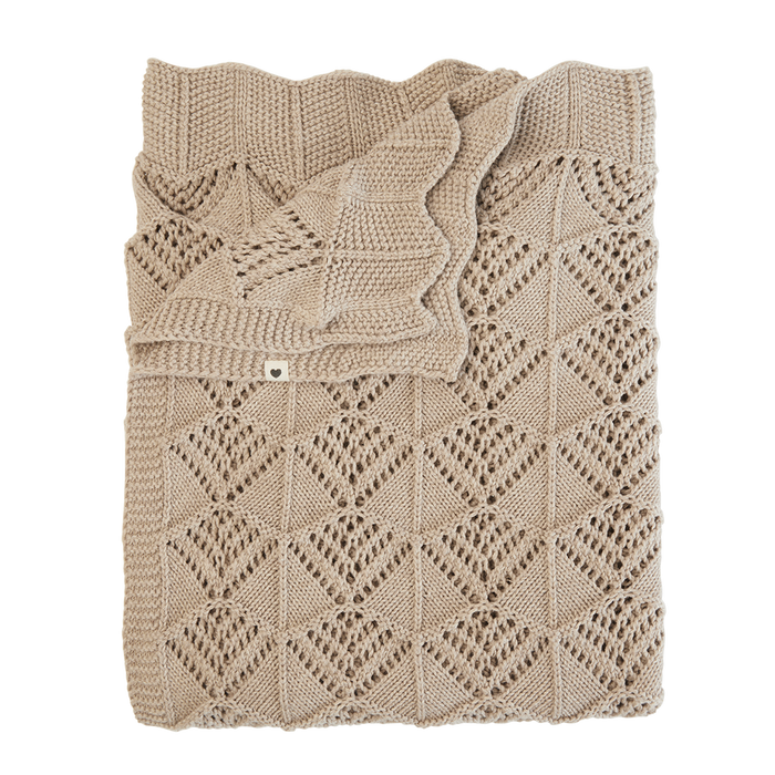 BIBS Knitted Blanket Wavy