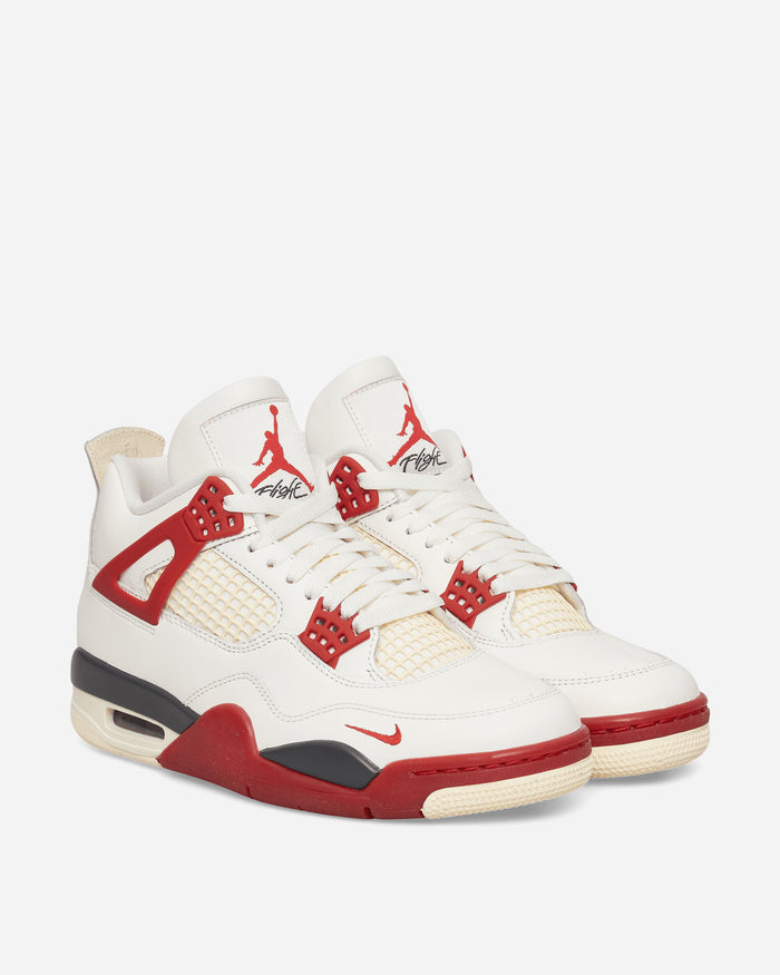 Nike Jordan BIKE AIR x Nigel Sylvester x Air Jordan 4 Sail/Cinnabar/Anthracite Sneakers Mid IQ8055-100