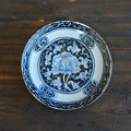 Blue Peony King Plate #Ki71B