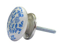 Blue Shabby Ceramic knobs