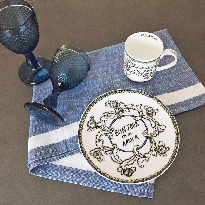 Bonjour Mon Amour - 8" Salad Plate