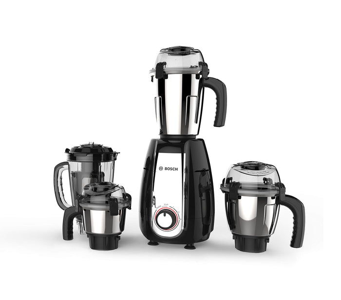Bosch TrueMixx Pro Mixer Grinder 1000 Watt-MGM8842MIN, Black - KITCHEN MART
