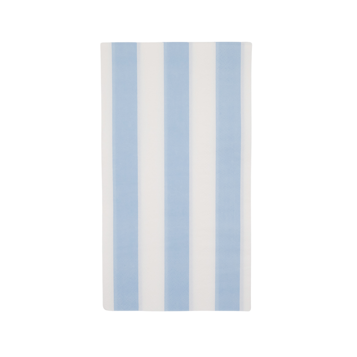 Cabana Stripe Guest Towels, Sky Blue
