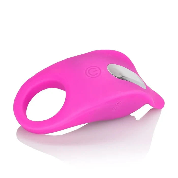 CalExotics® Silicone Teasing Enhancer Vibrating C - Ring - Rolik®