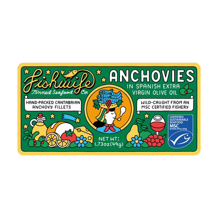 Cantabrian Anchovies in Extra Virgin Olive Oil