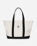 Carhartt WIP Canvas Beach Tote Natural/Black Bags and Backpacks Tote Bags I036926 1K6XX