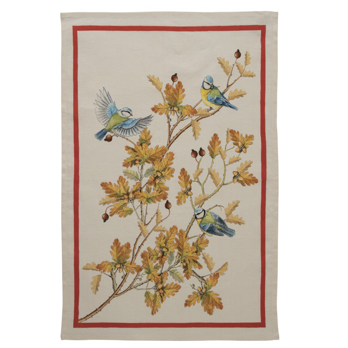 Cardellino Rosso Dishtowel