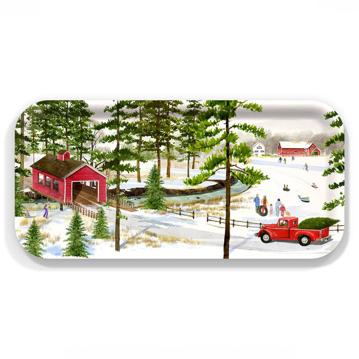 Caskata X Felix Doolittle Sledding Small Rectangular Tray