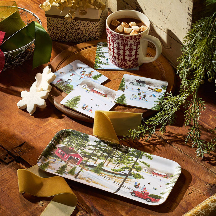 Caskata X Felix Doolittle Sledding Small Rectangular Tray