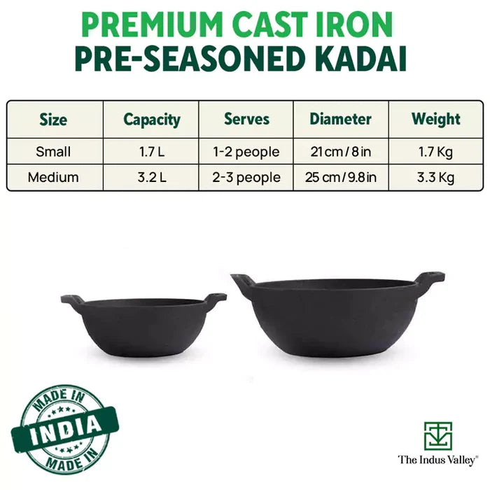 iron kadai india