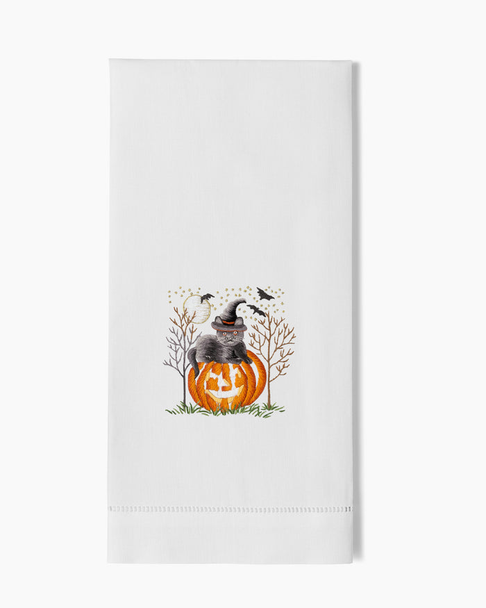Cat-O-Lantern Towel