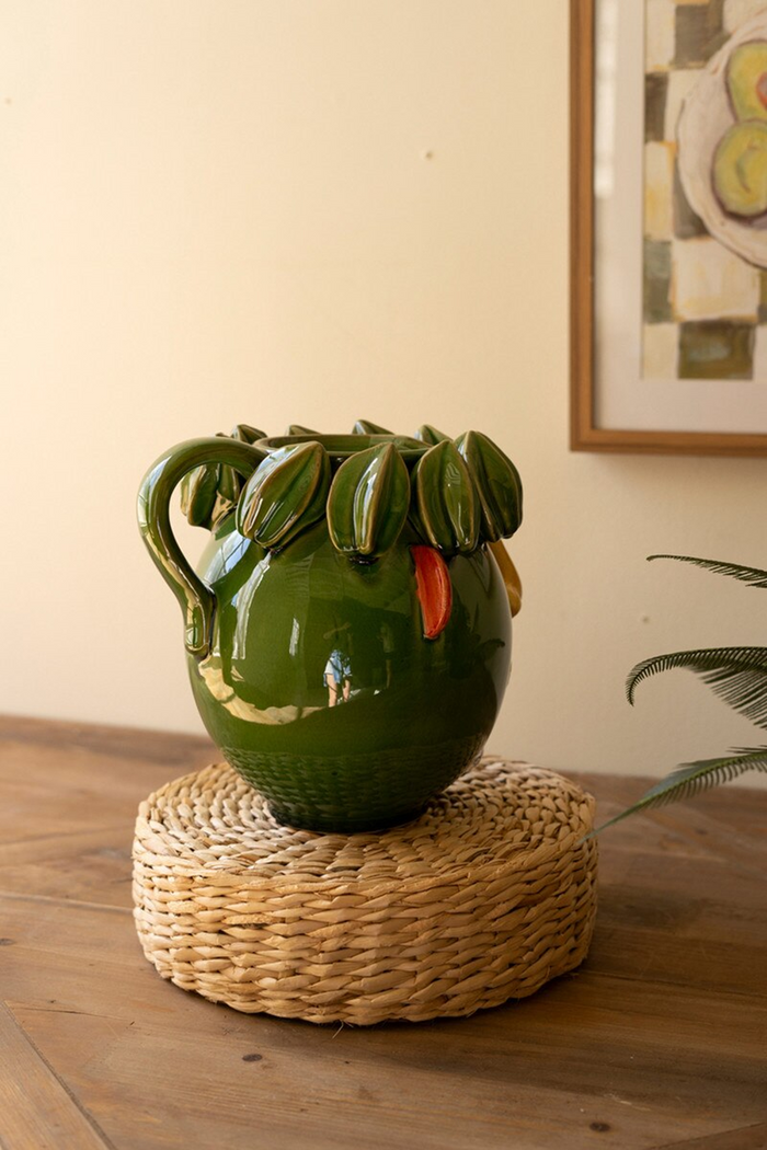 Ceramic Head Planter Starfruit