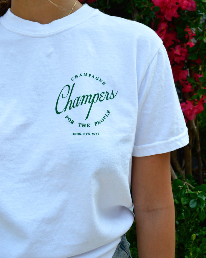 Champers Illustrated NYC Graphic Tee