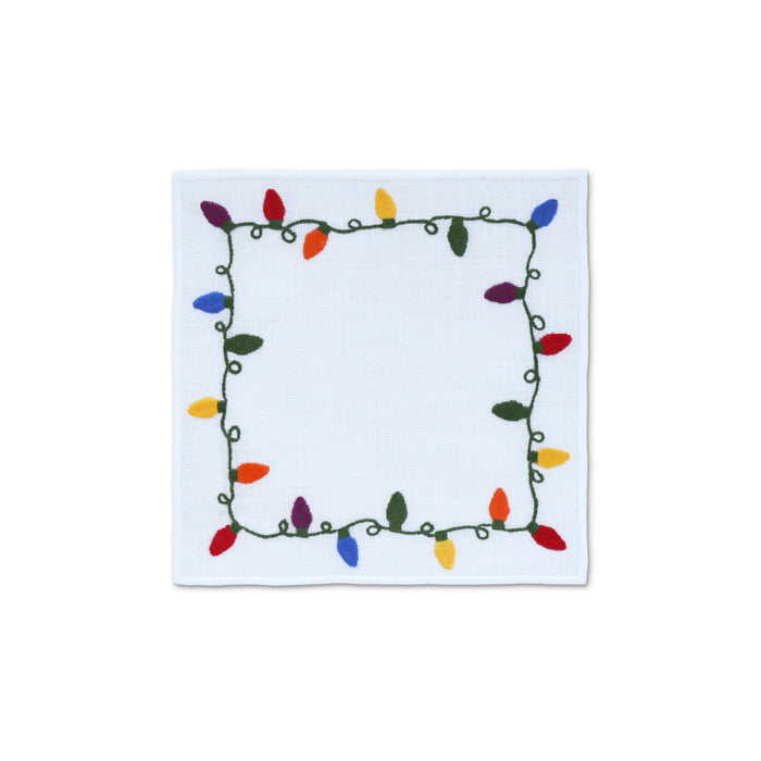 Christmas Lights Cocktail Napkins (4)