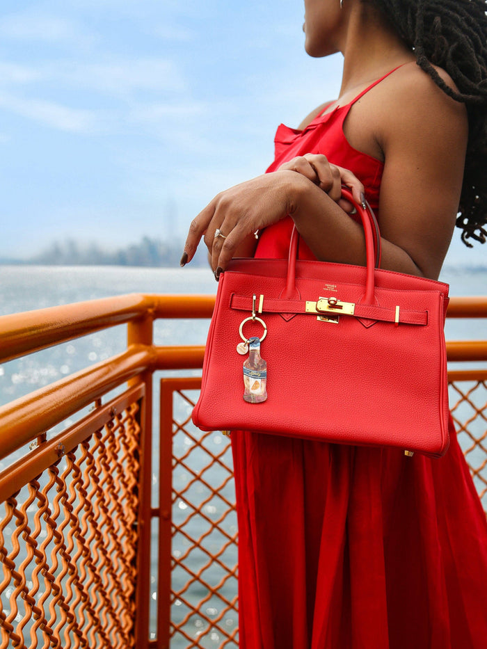 Citrus Spritz Bag Charm + Keychain