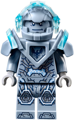 Clay Moorington - Sand Blue Helmet and Armor, Trans-Light Blue Visor (Stone Clay)