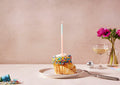 Color Block Celebration Candle, Set of 16
