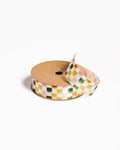 Colorful Checkered Satin Ribbon