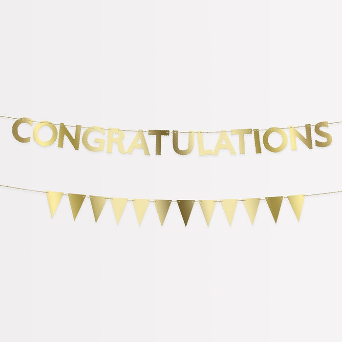Congratulations Mini Garland Set
