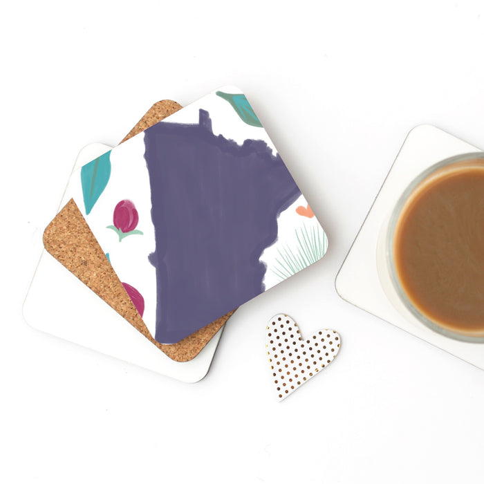 Cork Coaster - Minnesota Fresh State